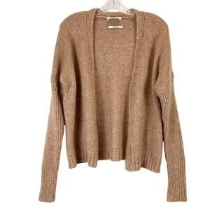 NWOT ESSENTIEL ANTWERP Cardigan XS ITALY Mohair Glitter Open Front Long Sleeve